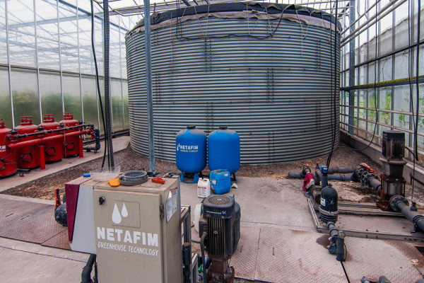 The existing agricultural complex in Kherson